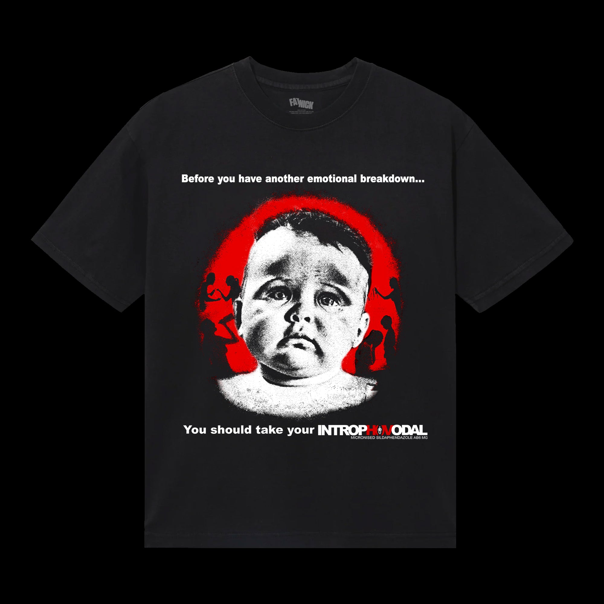 Introphivodal Black Tee