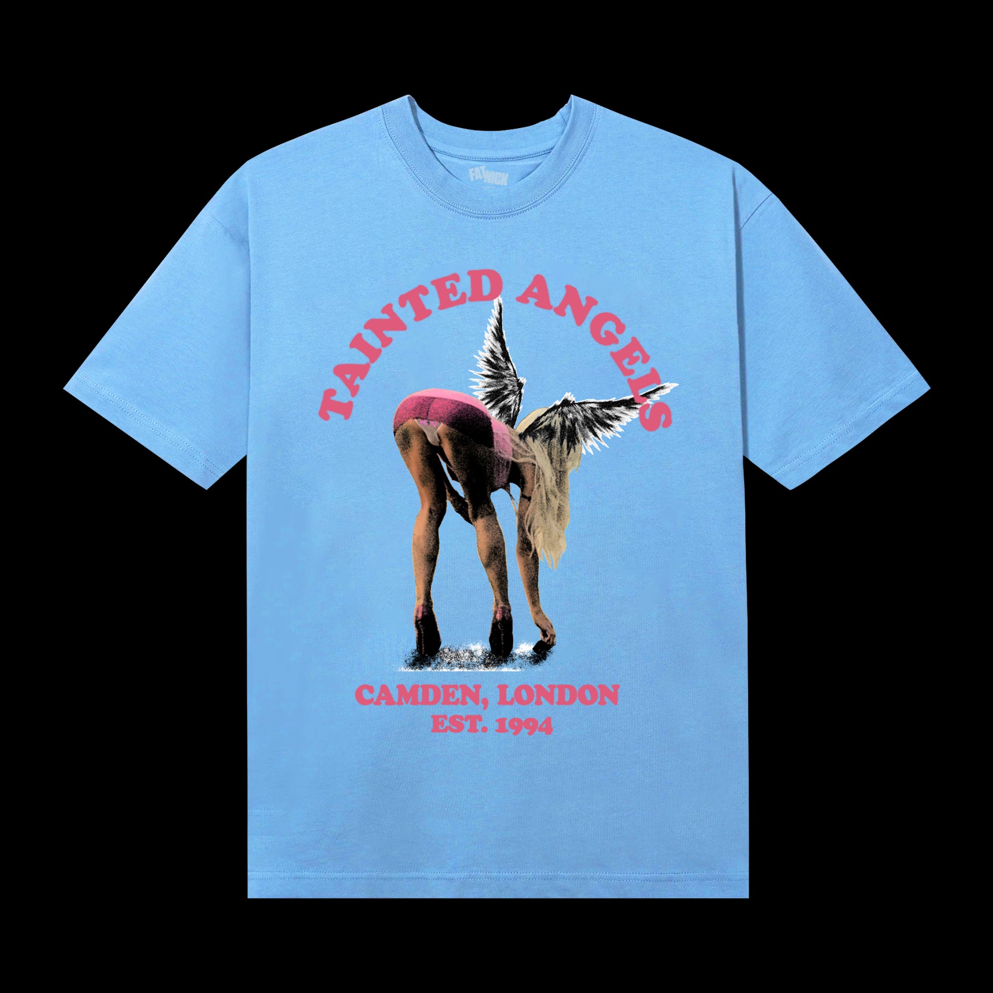 Tainted Angels Light Blue Tee