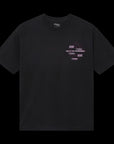 Life On Repeat Black Tee