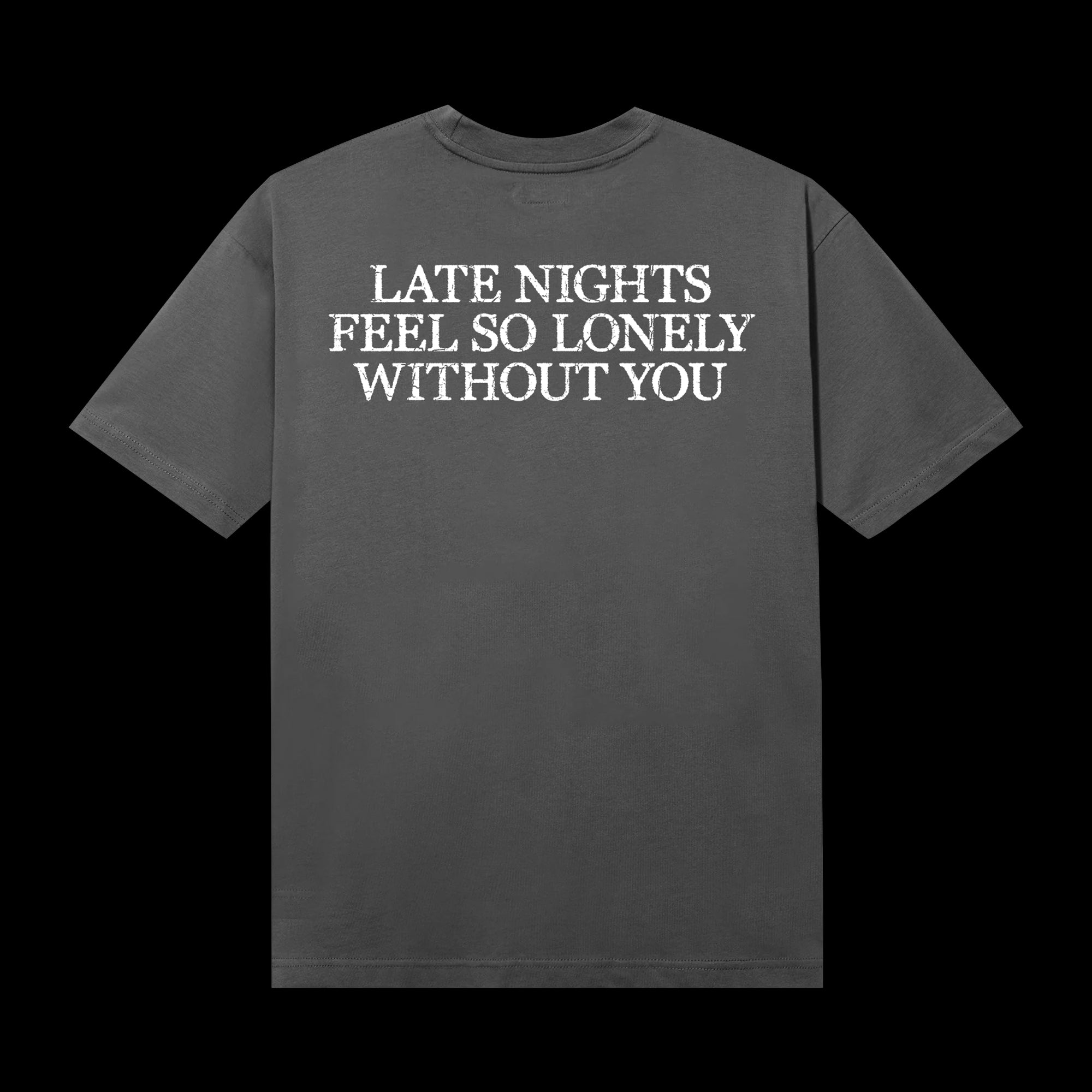 Late Nights Grey Tee