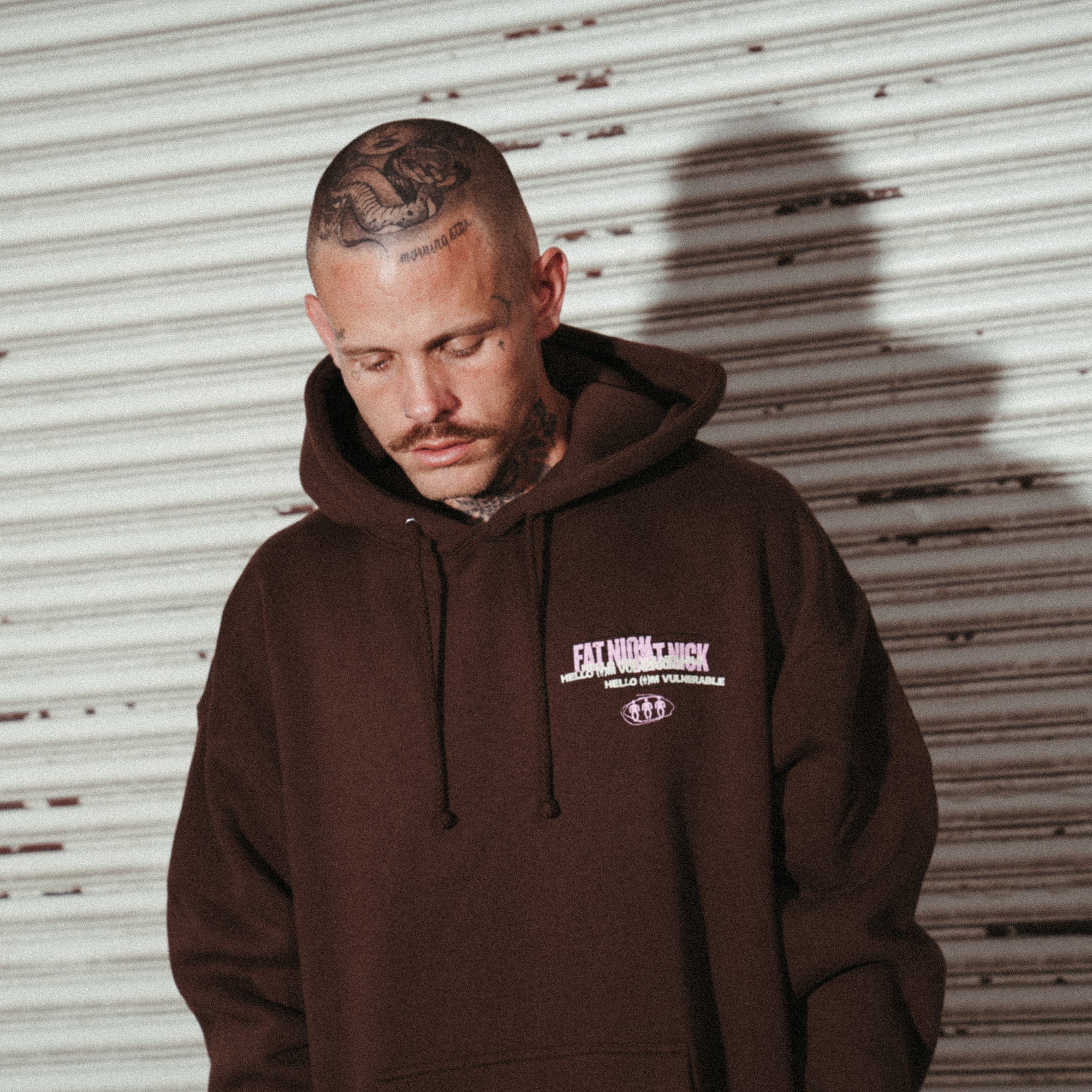 Too Many Problems Brown Hoodie