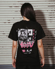 Life On Repeat Black Tee