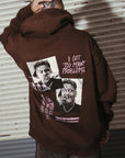 Too Many Problems Brown Hoodie