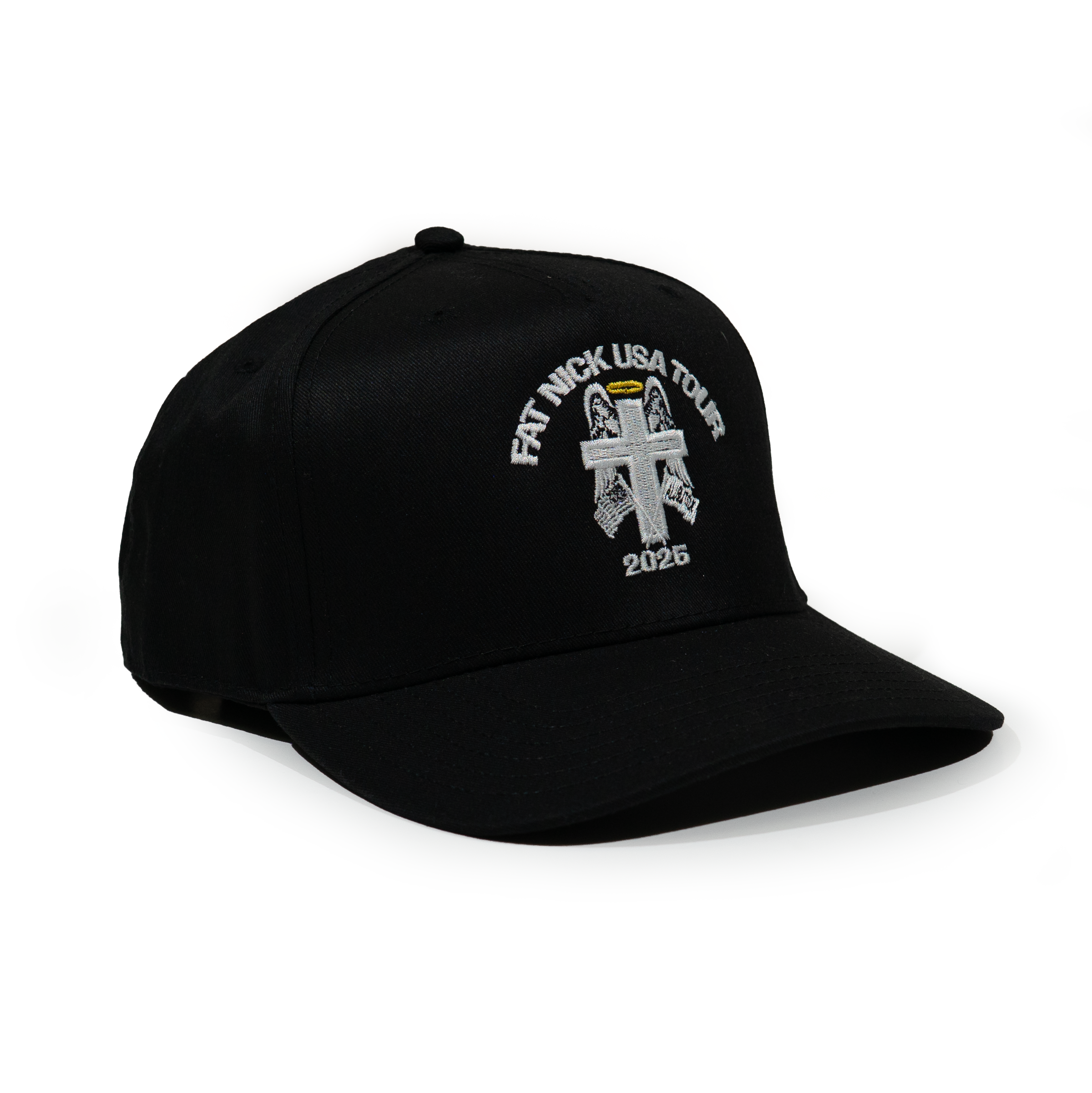 2025 Tour 5-Panel Hat (Black) – Fat Nick Store